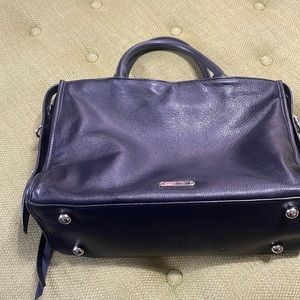 Black Leather Rebecca Minkoff Bag